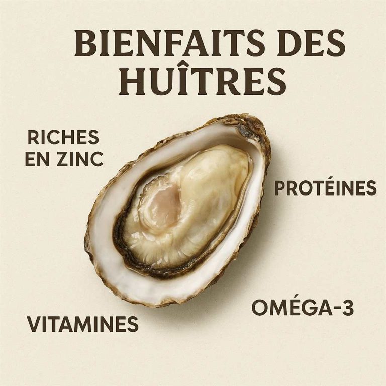 tous les bienfaits des huitres