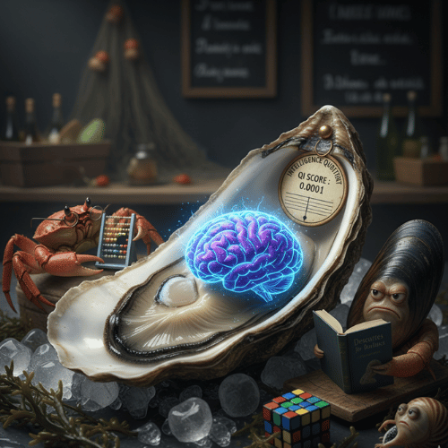 Quel est le QI d'une huitre