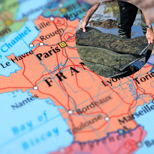 carte de france des huitres