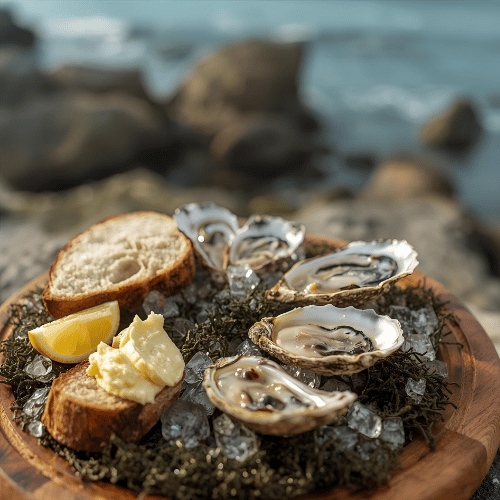 Nom donné aux huitres de Bretagne