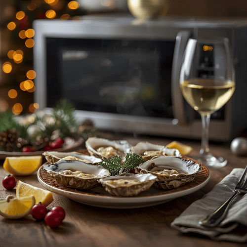 Ouvrir des huitres avec un micro onde