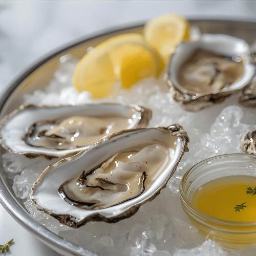 Valeurs nutritionnelles des huitres