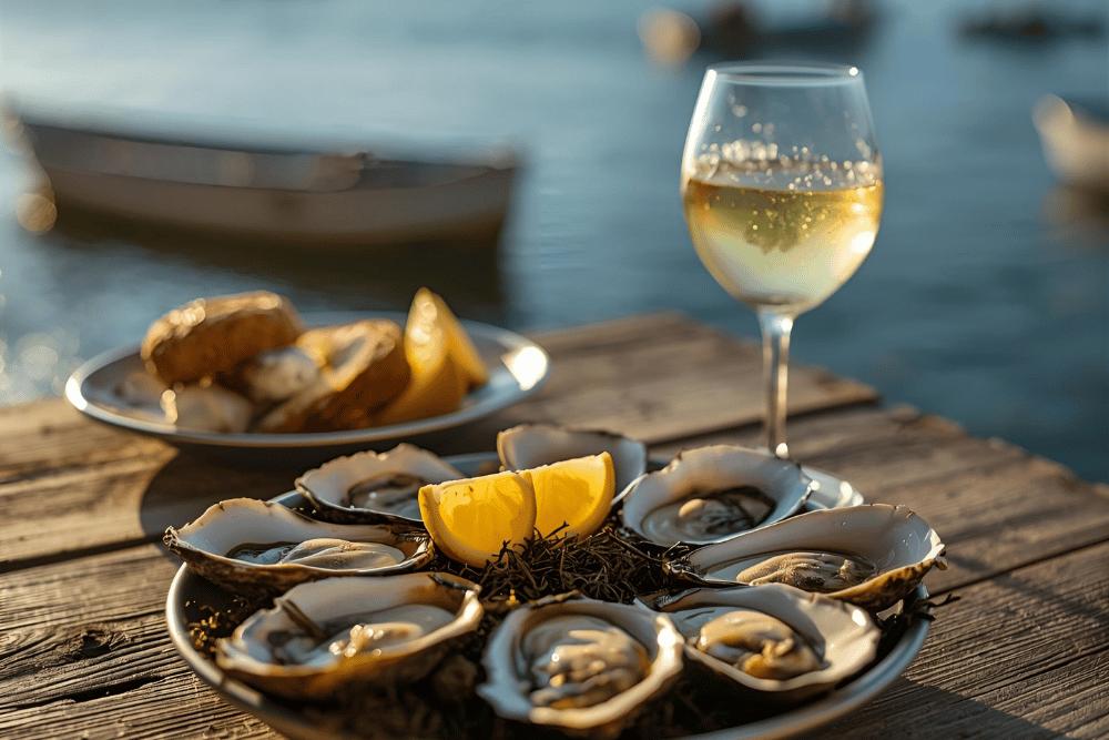 Dégustation huitre dans une cabane à huîtres à Arcachon