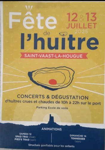 Saint-Vaast-la-Hougue – Fête de l’huître - 12 et 13 juillet 2025