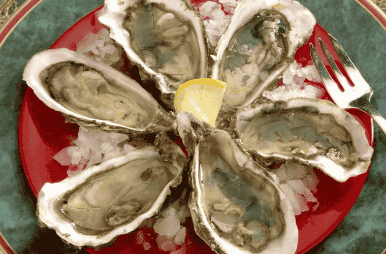 assiette à huitre