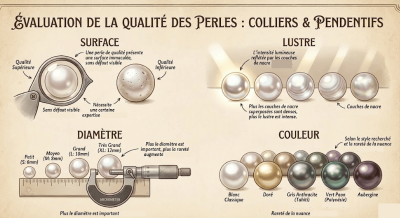 evaluation de la qualite des perles