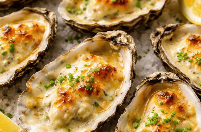 huîtres chaudes champagne citron