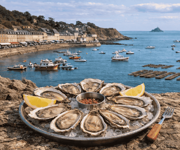 plateau d'huitres de cancale