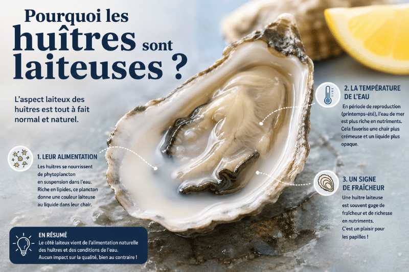 Huitre laiteuse