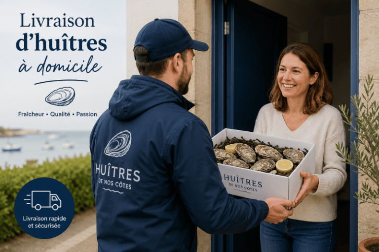 Livraison d'huitres a domicile