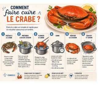 comment faire cuire le crabe