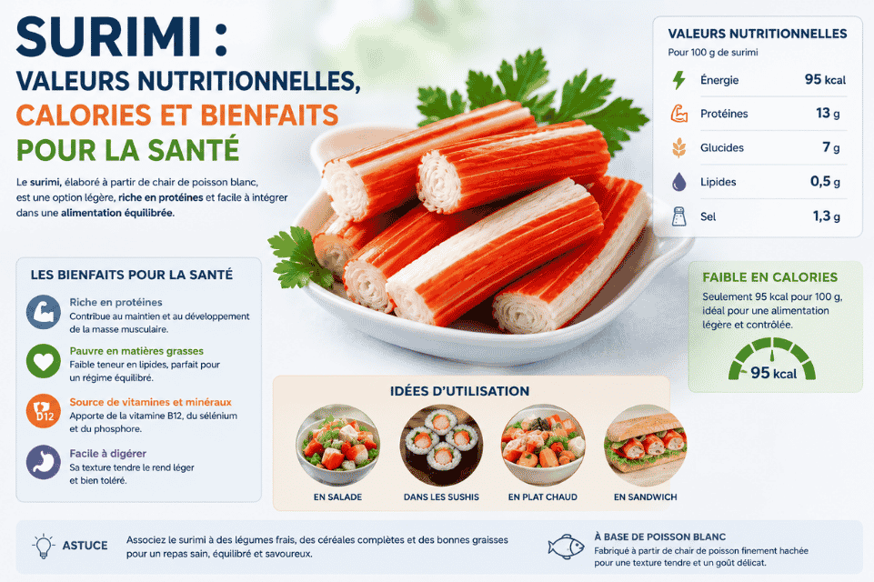 Surimi nutrition