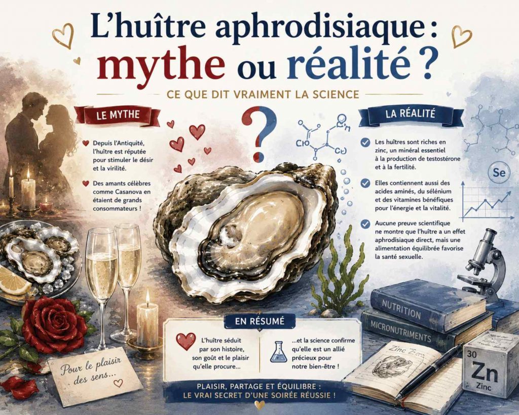 huitre aphrodisiaque
