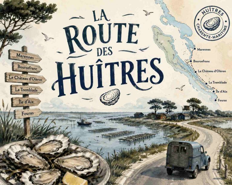 la route des huitres