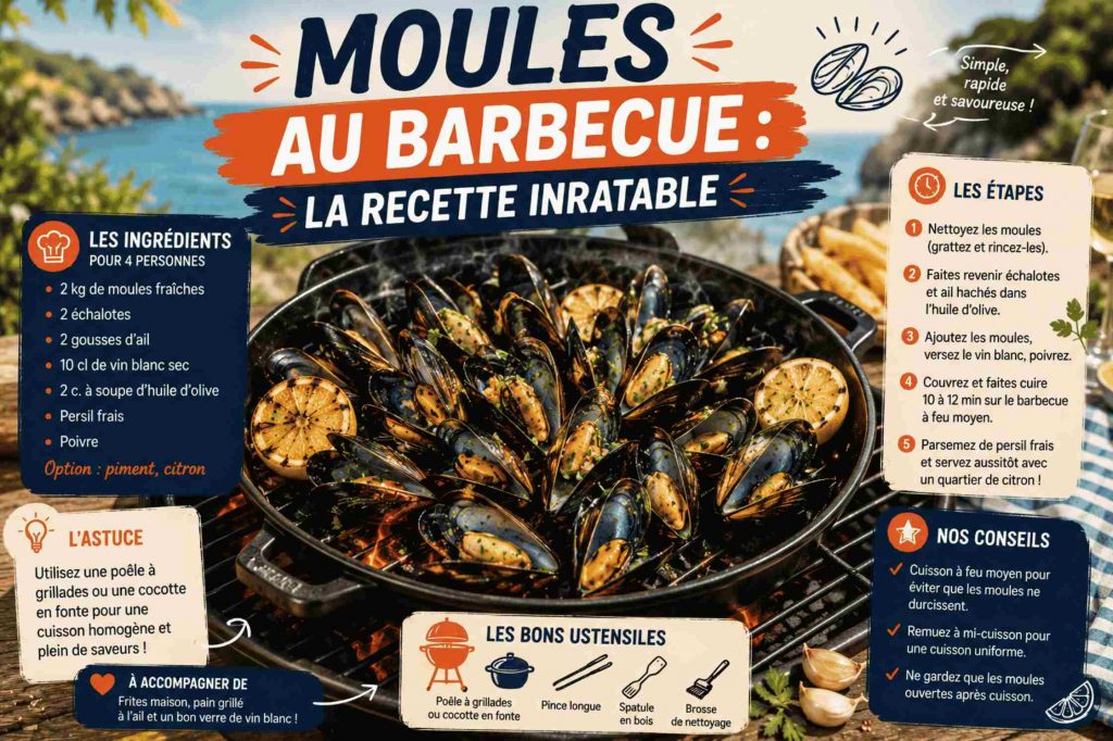 moules au barbecue