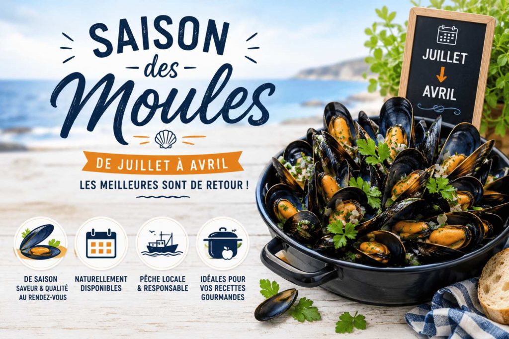 saison des moules