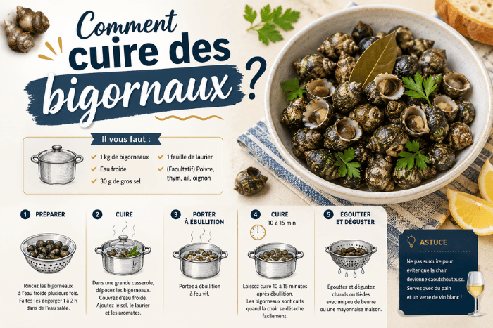 comment cuire des bigornaux